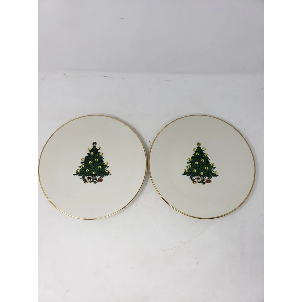 B. C. CLARKS Set of 7, 77th 80th 90th 91st 92nd 97th & 101st Christmas Plates